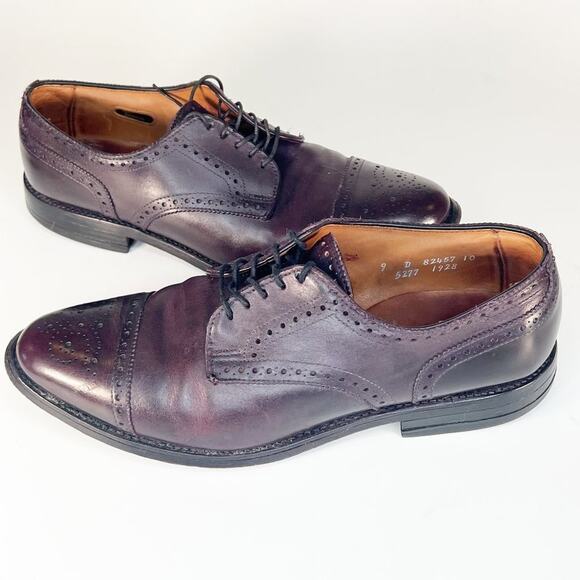 Allen Edmonds Strand Cap-Toe Brown Leather Oxford Dress Shoes Men 9 main image 15